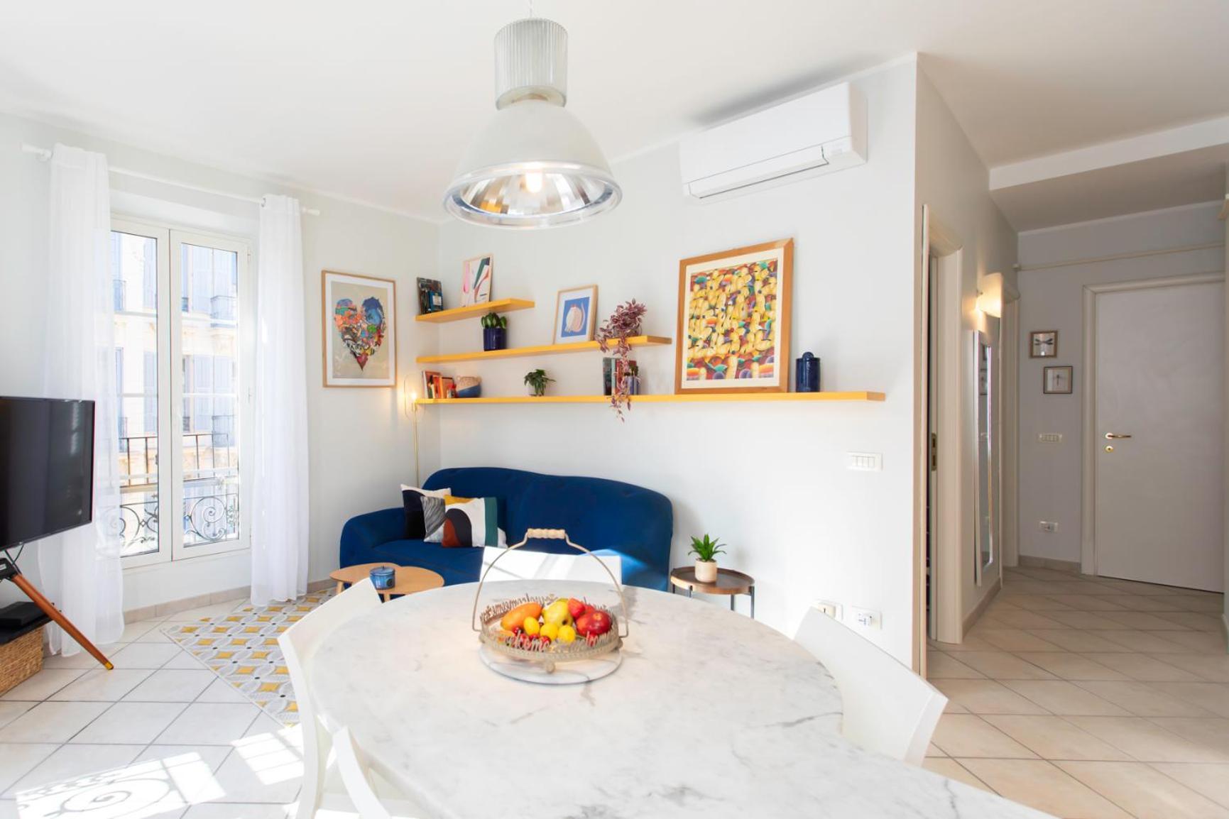 #13 Orange Ac Wifi Balcony 3mins Walk Sea Front * Nizza