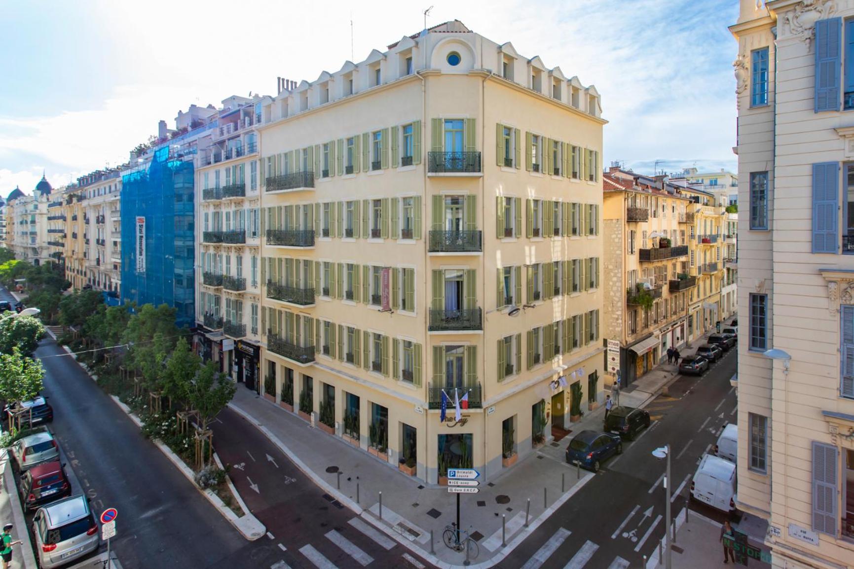 #13 Orange Ac Wifi Balcony 3mins Walk Sea Front * Nizza